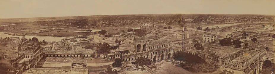 Paysage urbain indien, d